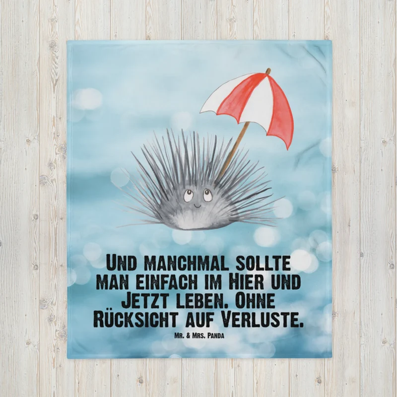 Babydecke Seeigel