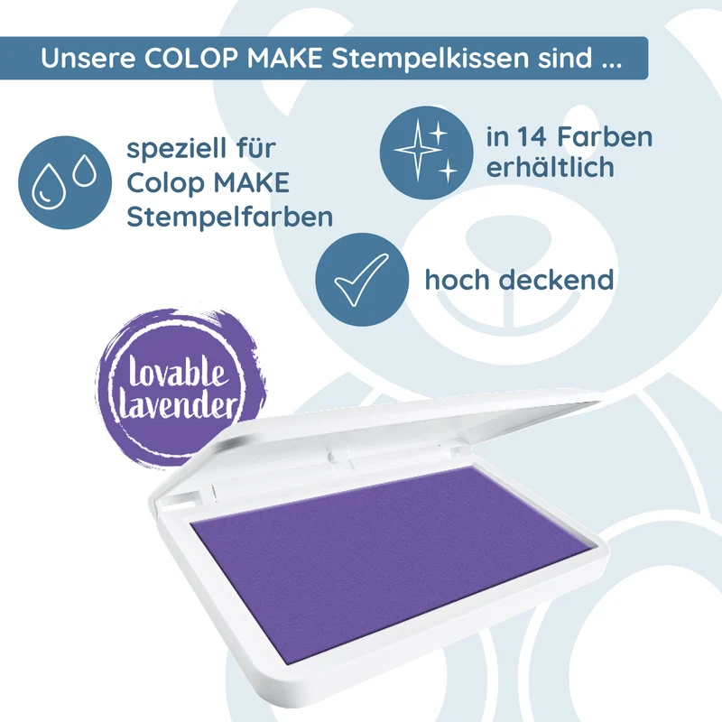 COLOP MAKE Stempelkissen Violett (Lovable Lavender)