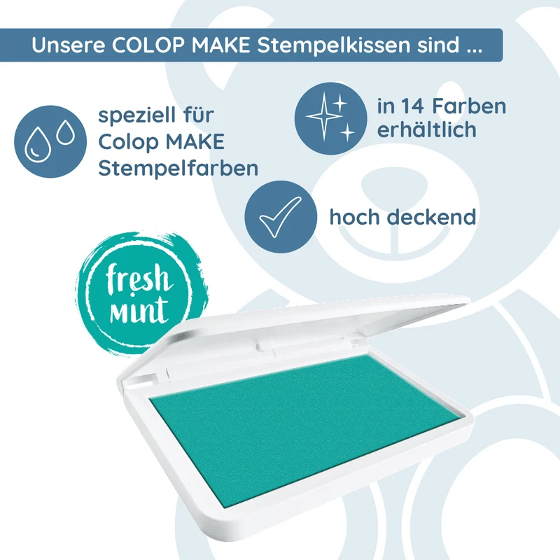 COLOP MAKE Stempelkissen Türkis (Fresh Mint)