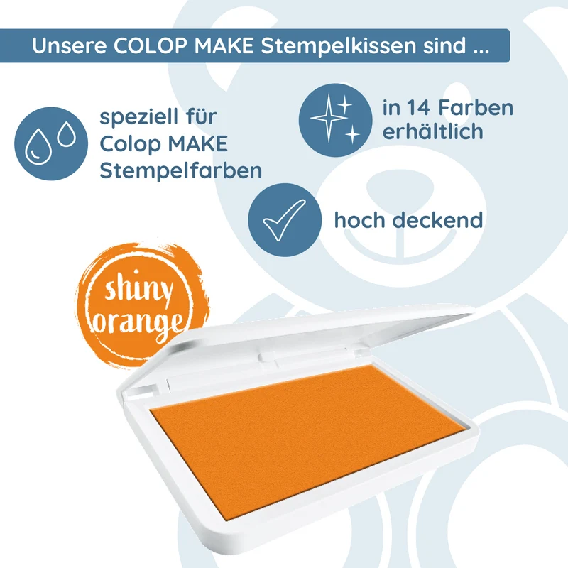 COLOP MAKE Stempelkissen Orange (Shiny Orange)