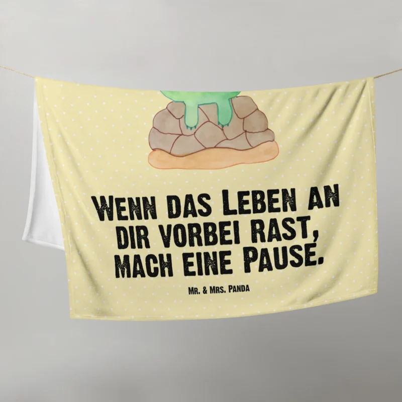 Babydecke Schildkröte Pause