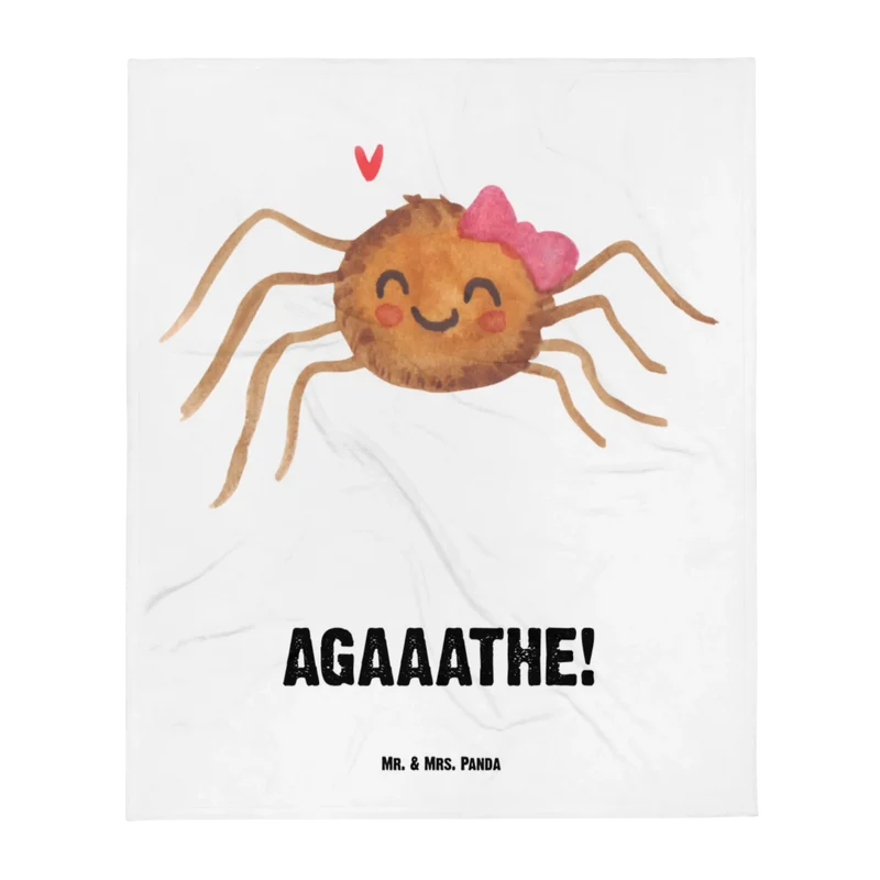 Babydecke Spinne Agathe Freude