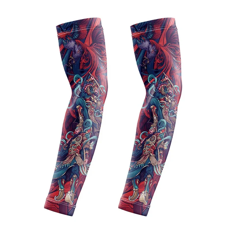 Wild Print Quick-Dry Cooling Arm Sleeves