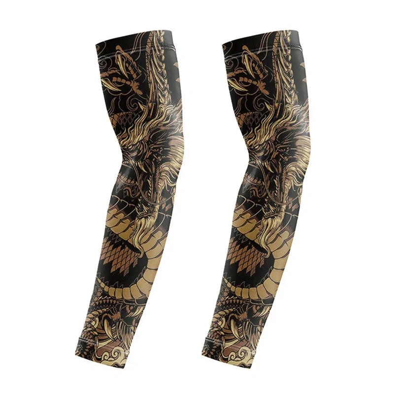 Wild Print Quick-Dry Cooling Arm Sleeves