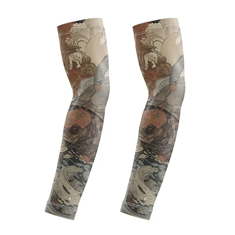 Wild Print Quick-Dry Cooling Arm Sleeves