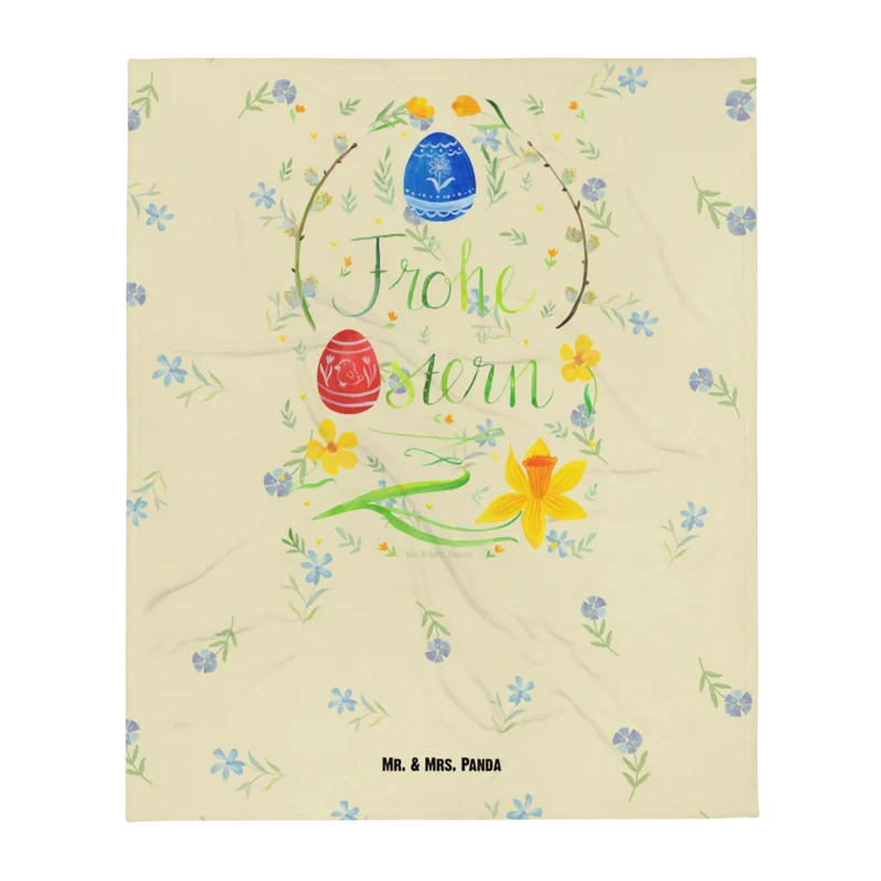 Babydecke Ostern Frohe Ostern
