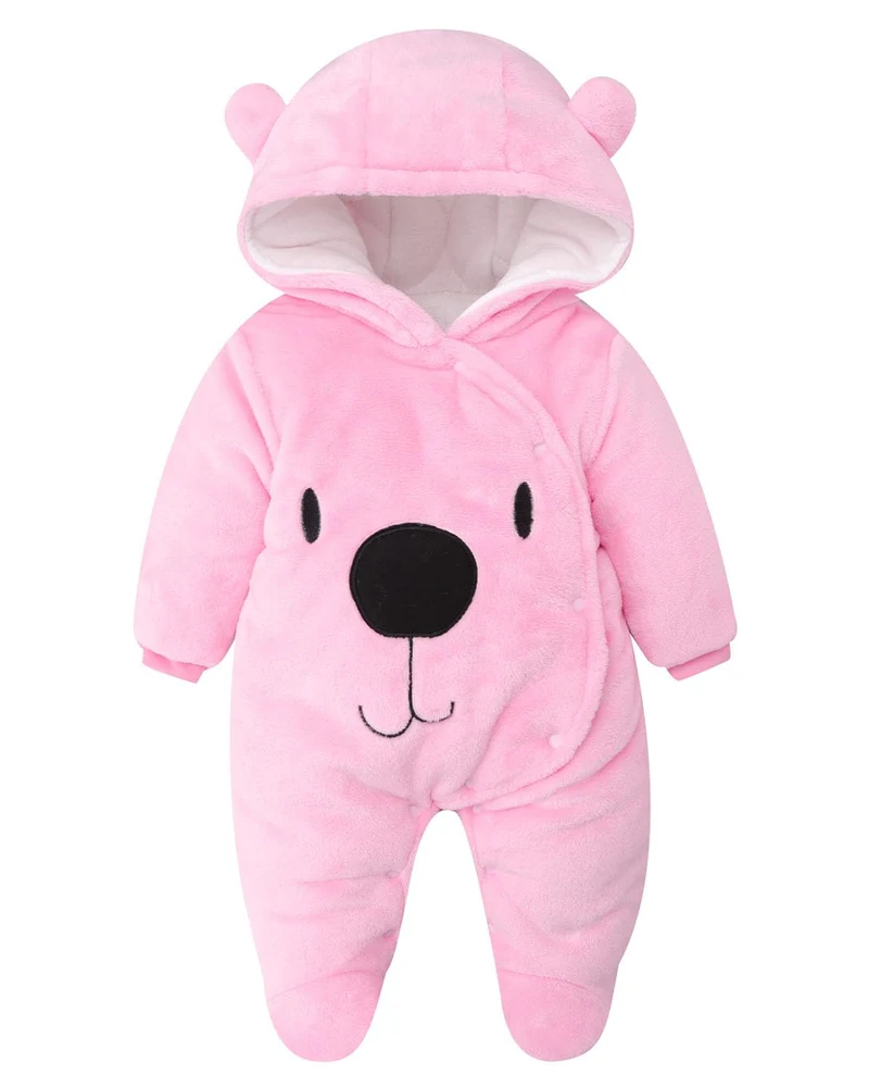 Baby Overall Winter Mit Kapuze Schneeanzug