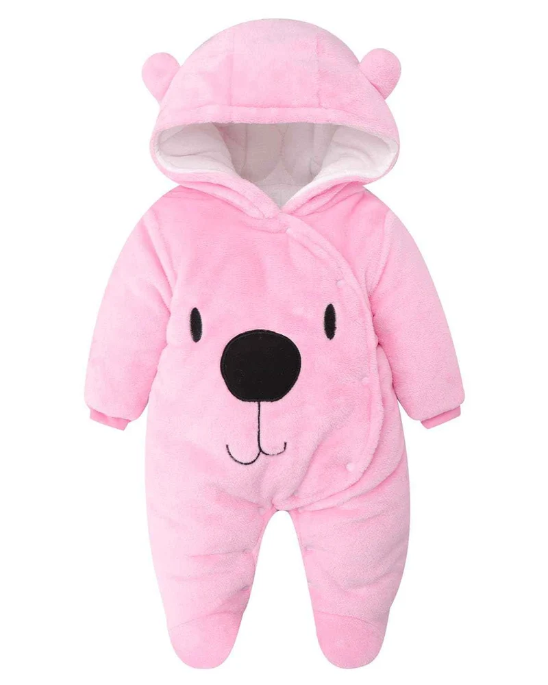 Baby Overall Winter Mit Kapuze Schneeanzug