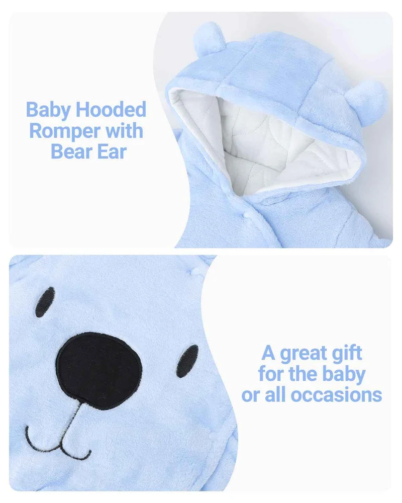 Baby Overall Winter Mit Kapuze Schneeanzug