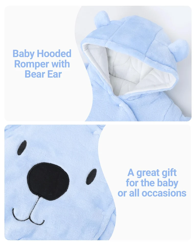 Baby Overall Winter Mit Kapuze Schneeanzug