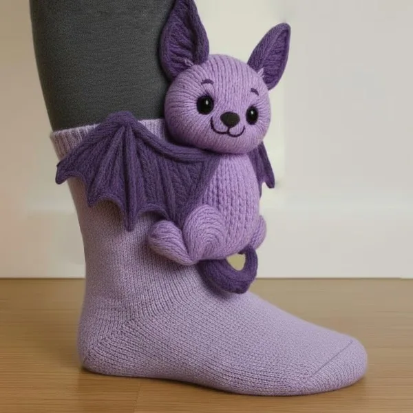 Animal Crew Plush Cozy Socks