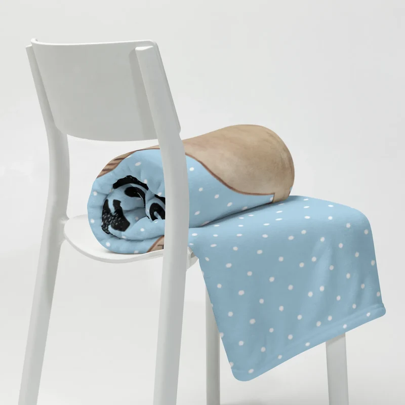 Babydecke Bären mit Hut