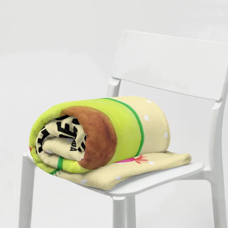 Babydecke Avocado Feier
