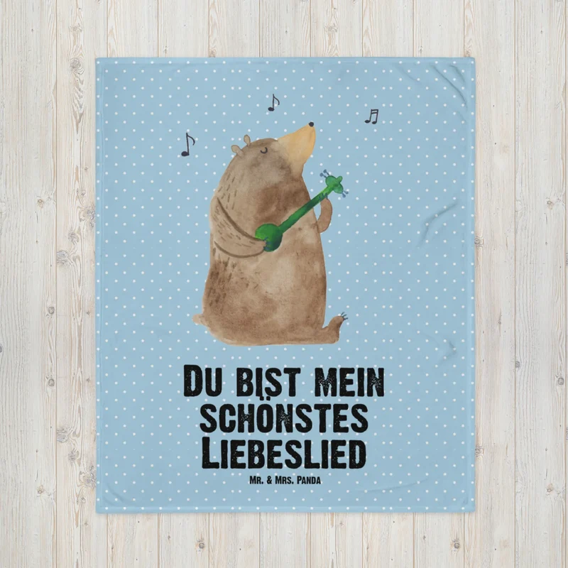 Babydecke Bär Lied