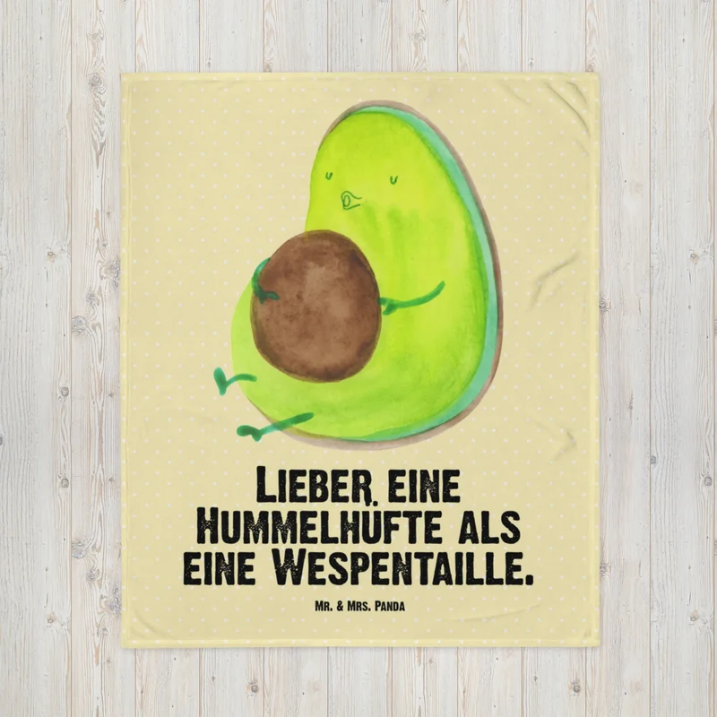 Babydecke Avocado Pfeifen