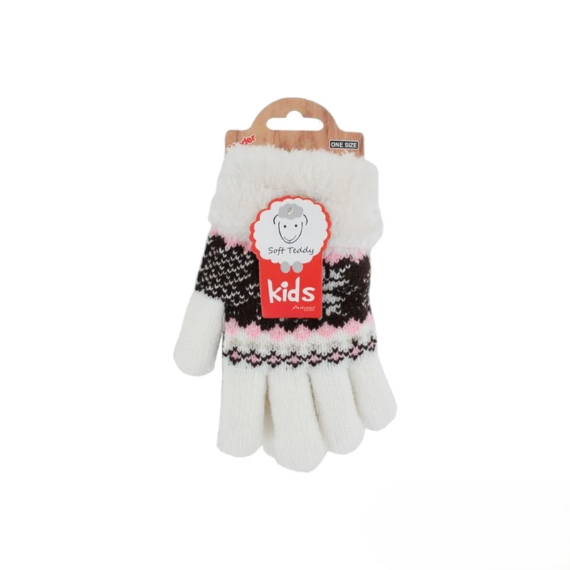 Baby Kinder Winter Handschuhe Strickhandschuhe warm gefüttert