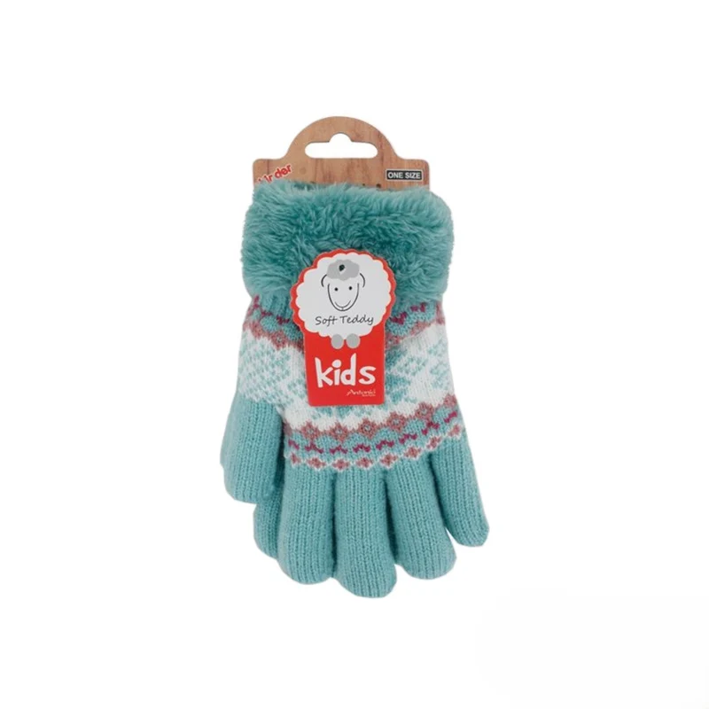 Baby Kinder Winter Handschuhe Strickhandschuhe warm gefüttert