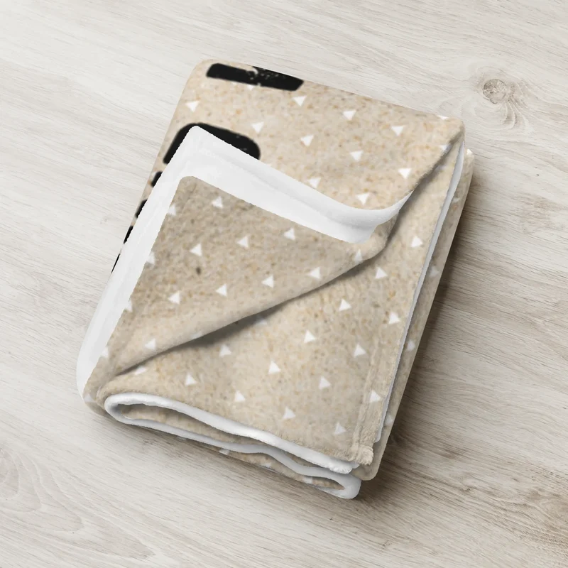 Babydecke Giraffe Zufrieden