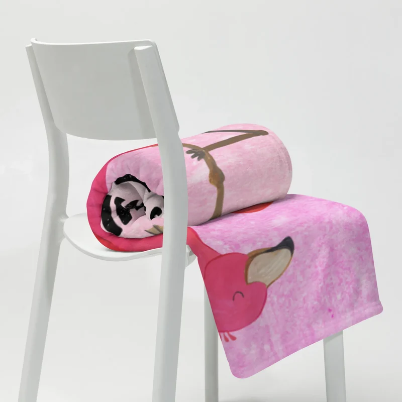 Babydecke Flamingo Yoga