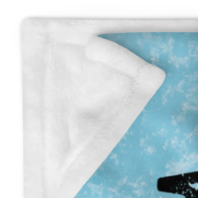 Babydecke Rotkehlchen Weihnachten