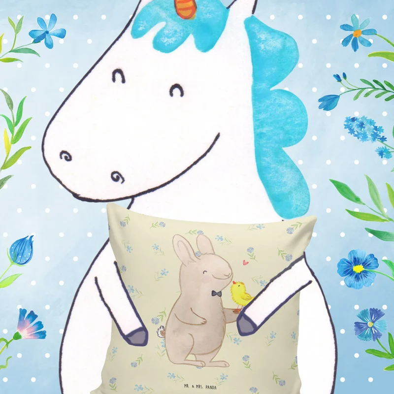40x40 Kissen Hase Küken