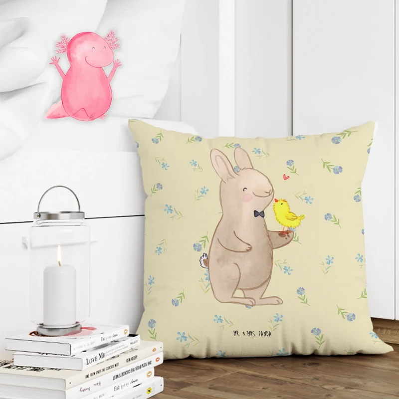 40x40 Kissen Hase Küken