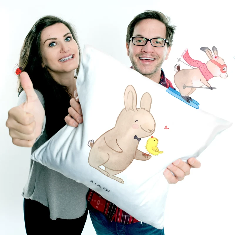 40x40 Kissen Hase Küken