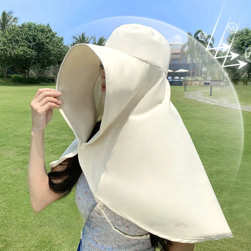 Sun Guard Oversized UV Protection Hat
