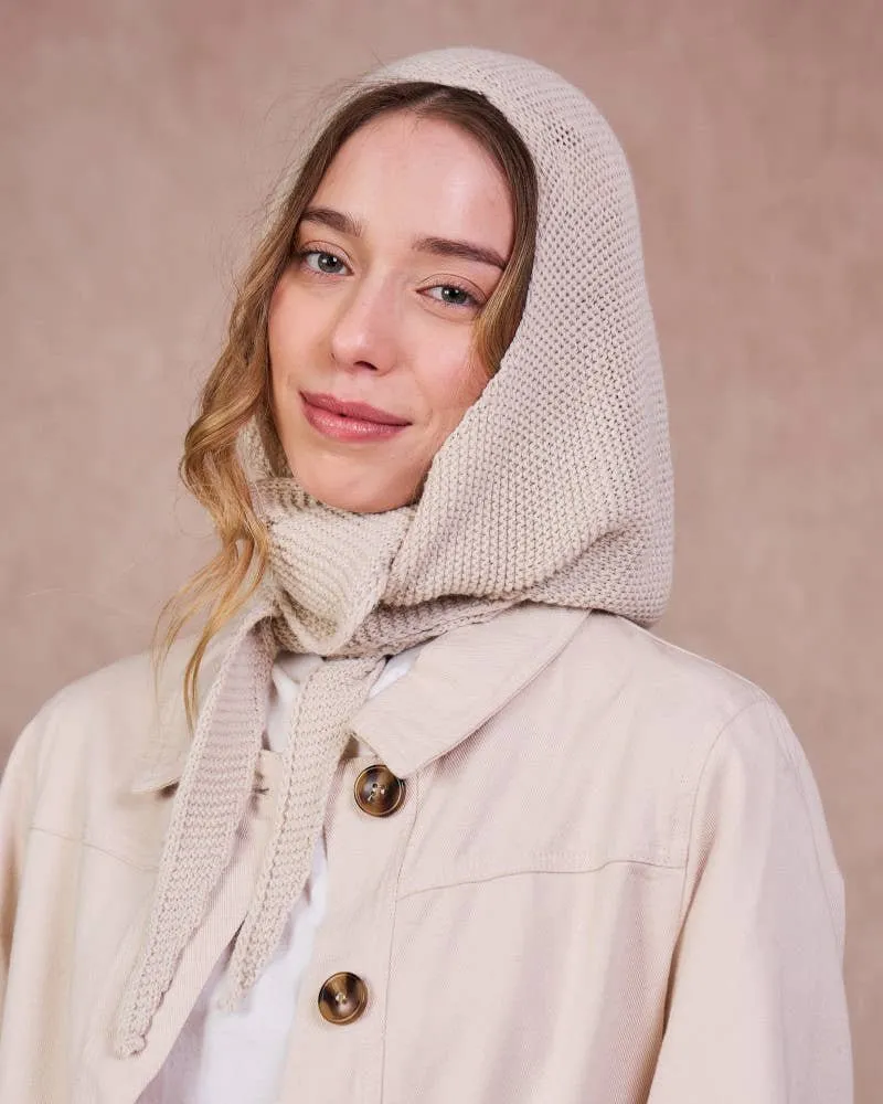 Kapuzenschal • Off-White