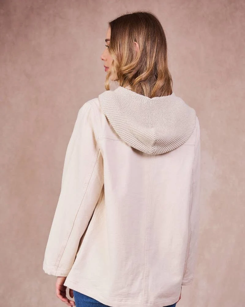 Kapuzenschal • Off-White