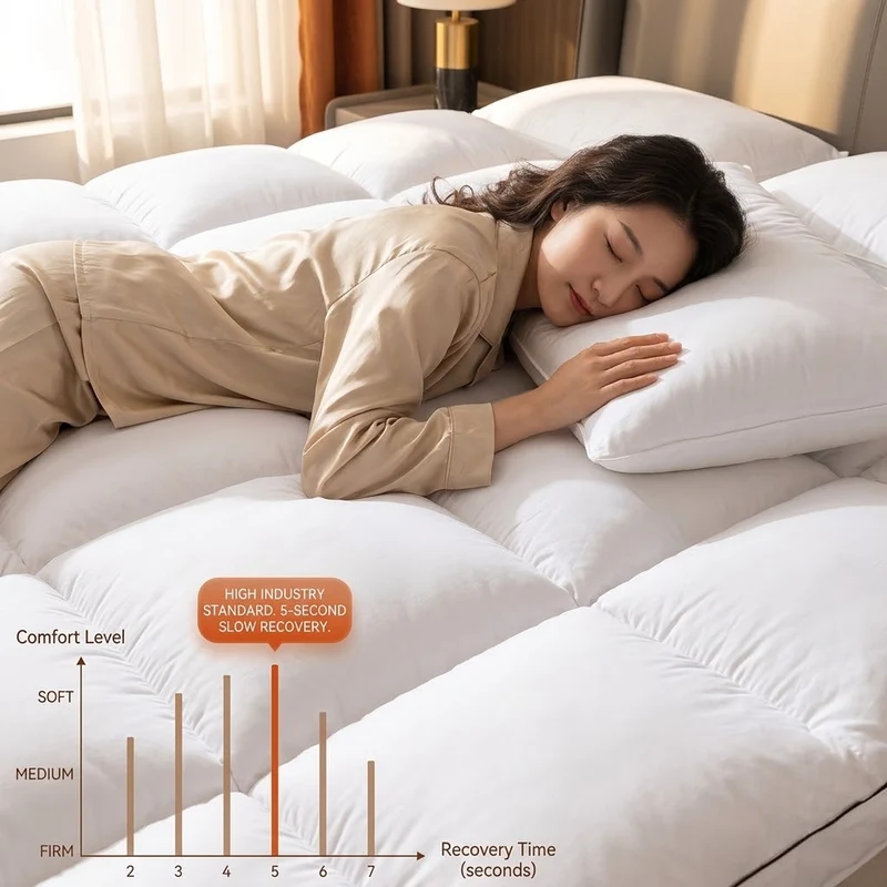 Cloud Stay Plush Mattress Topper