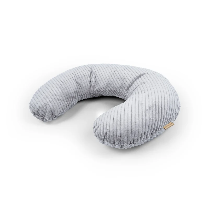 Stillkissen U-Form Cord abnehmbarem Bezug - ergonomisch, Oeko-Tex, Halbmond