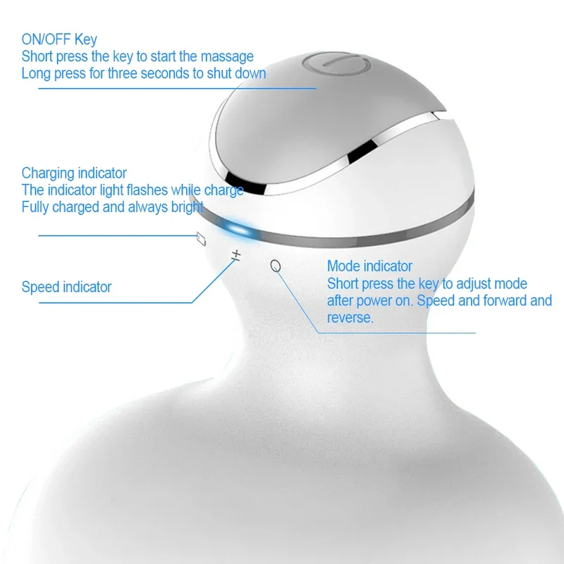 Wireless Relax Head Scalp Massager