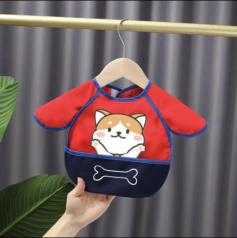 Waterproof Cartoon Baby Easy-to-Clean Bibs