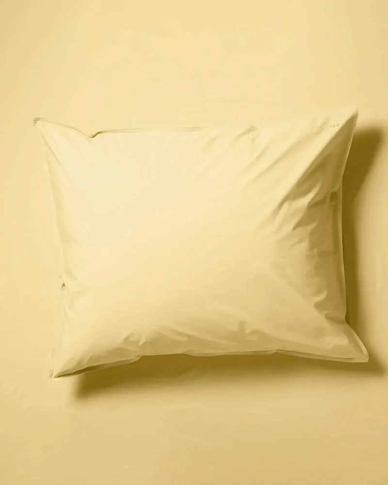 Kissenbezug aus Bio-Baumwolle (80 x 80 cm) • Butter Yellow
