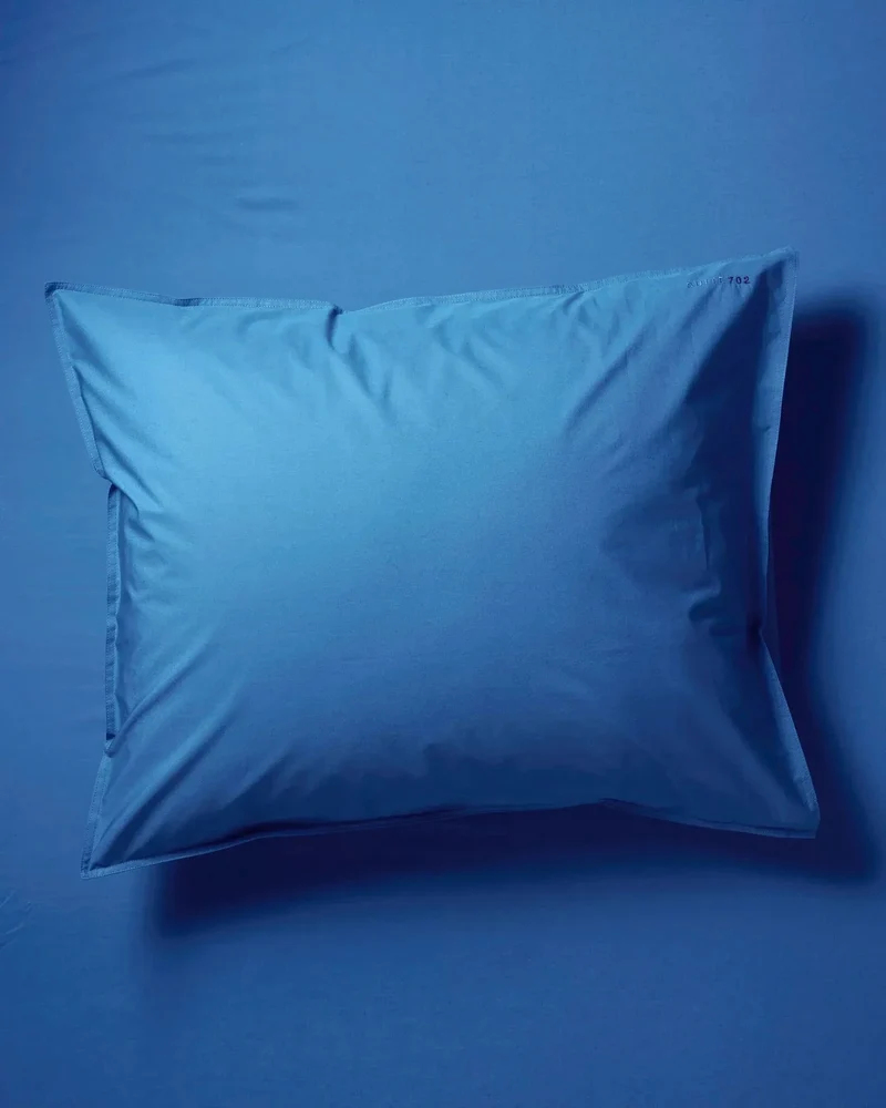 Kissenbezug aus Bio-Baumwolle (80 x 80 cm) • Cobalt Blue