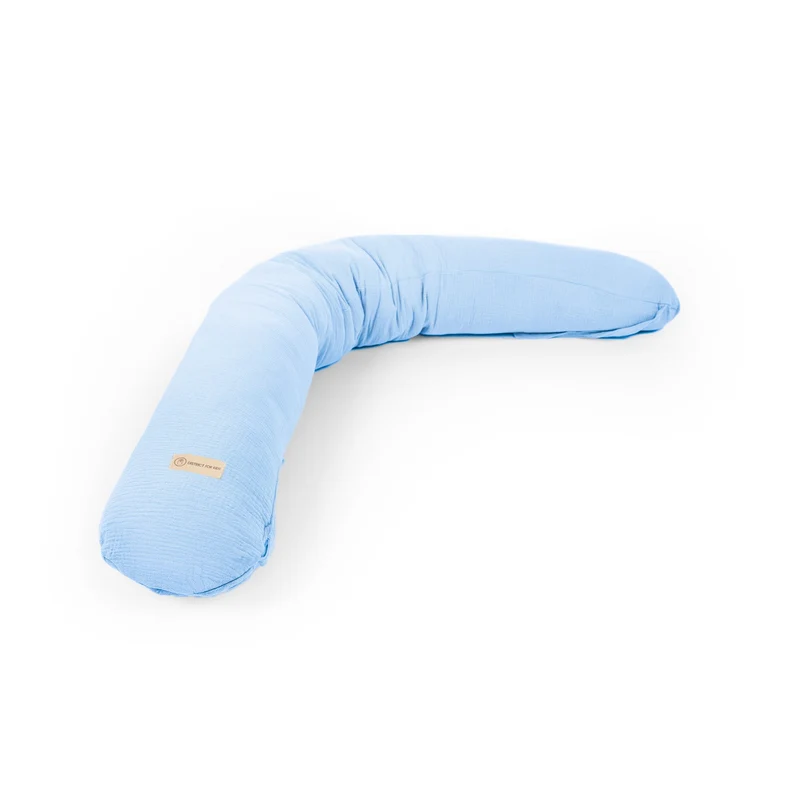 Stillkissen & Schwangerschaftskissen Musselin XXL - ergonomisch & vielseitig
