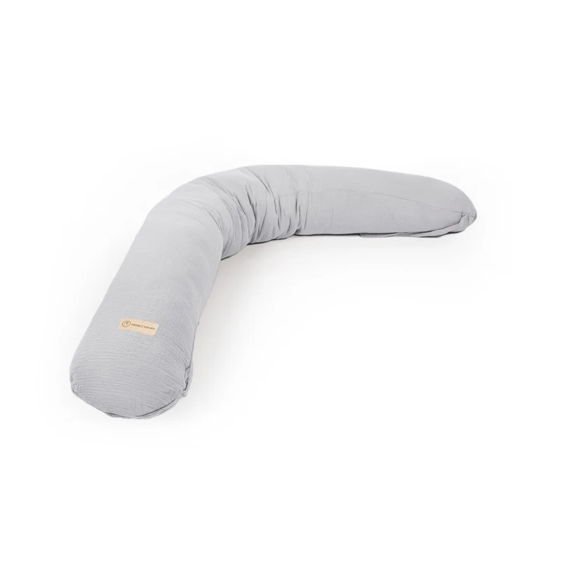Stillkissen & Schwangerschaftskissen Musselin XXL - ergonomisch & vielseitig