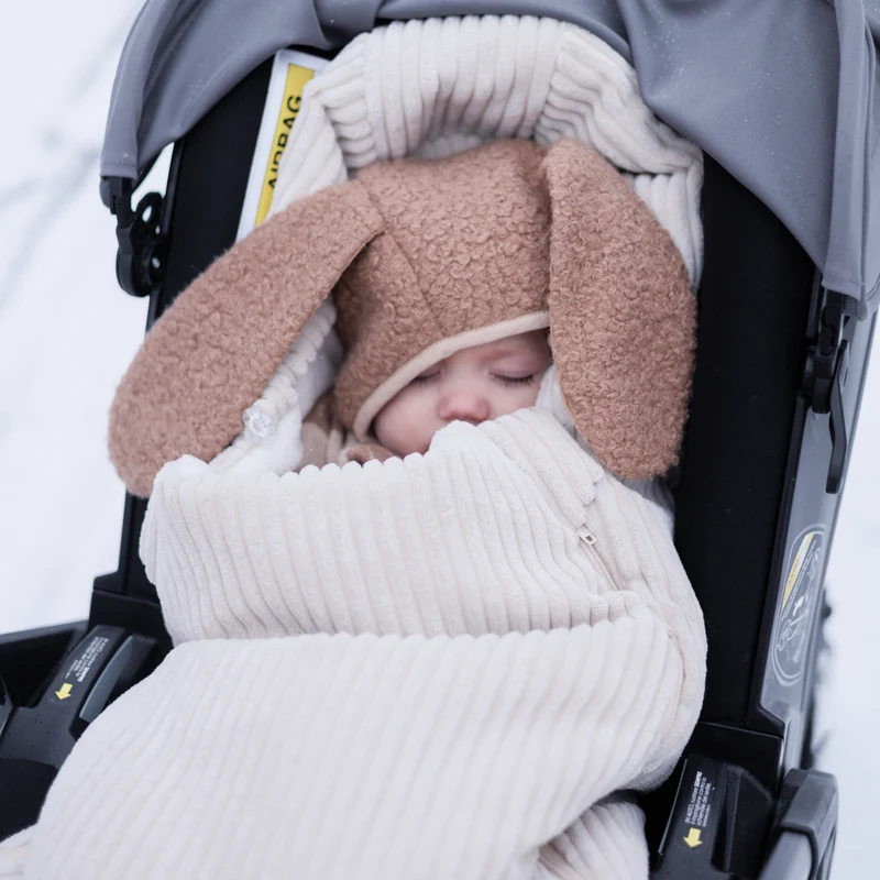 Winterfußsack Cord – warm & stylisch für Kinderwagen & Autoschale