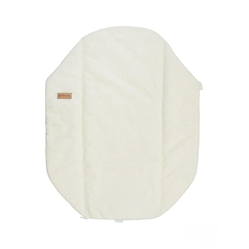 Pucksack Teddystoff Bouclé mitwachsend - Nachhaltiger Babyschlafsack