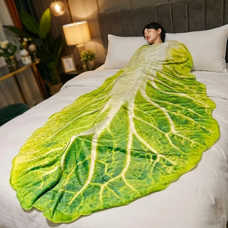 Lettuce Wrap Plush Relax Blanket