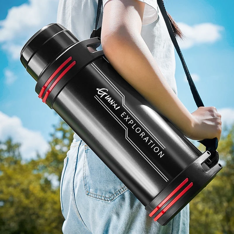 Giant Drink Stainless Steel Thermos Bottle
