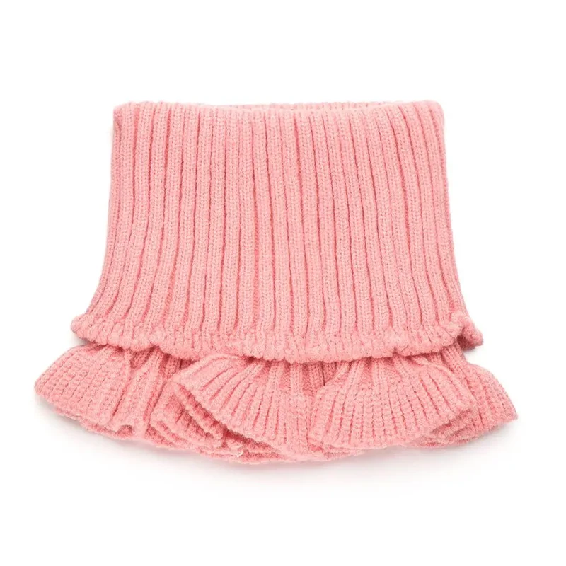 Cozy Knit Detachable Turtleneck Collar Scarf
