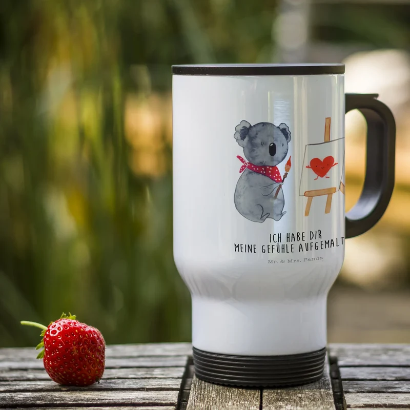 Thermobecher Koala Künstler