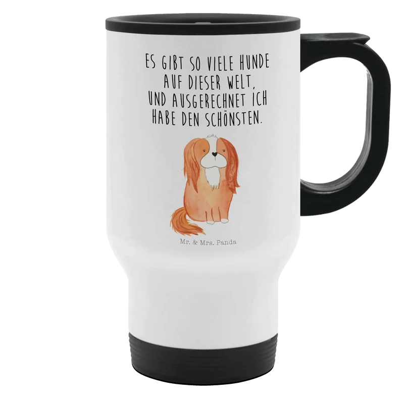 Thermobecher Hund Cavalier King Charles Spaniel