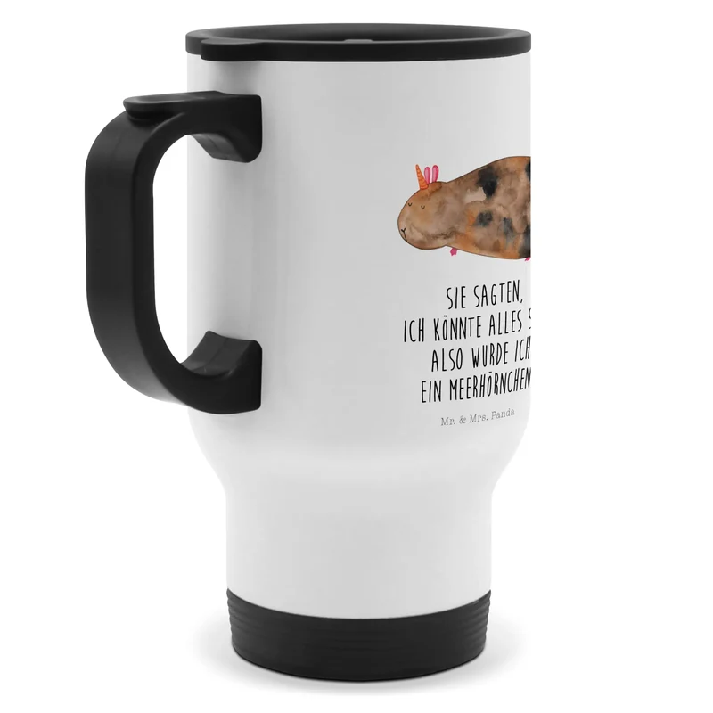 Thermobecher Einhorn Meerschweinchen