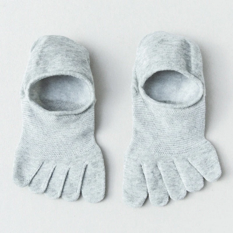 Breathable Cotton Toe Socks