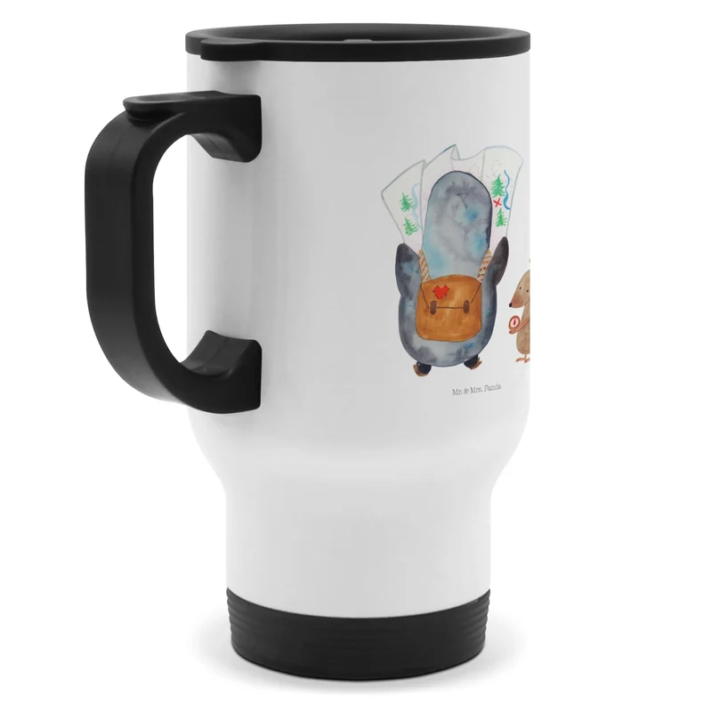 Thermobecher Pinguin & Maus Wanderer