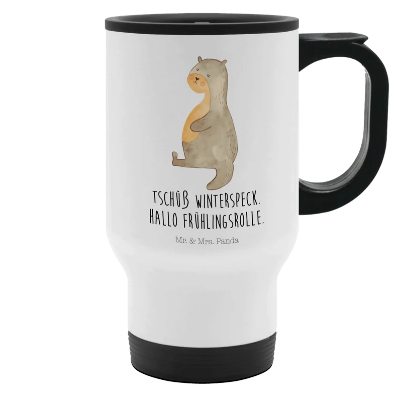 Thermobecher Otter Bauch