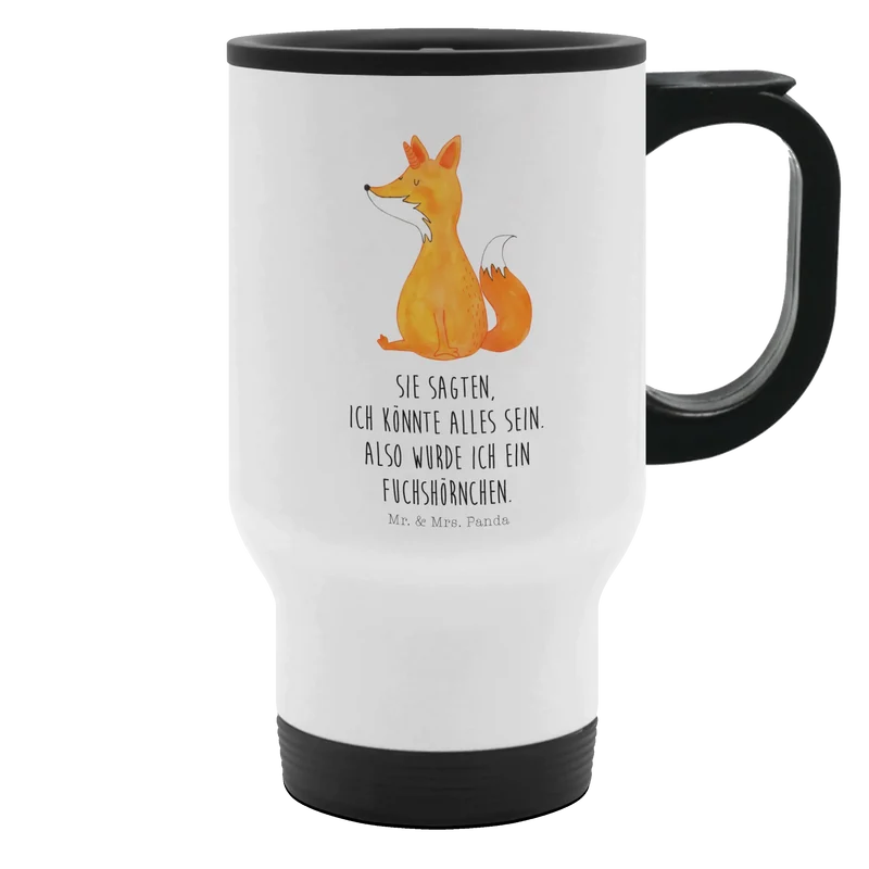 Thermobecher Einhorn Wunsch